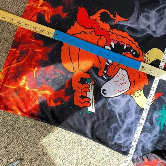 Kulture Clothing Mens Multicolor Beach Summer Casual T Shirt Size 2XL Stretch - Picture 2 of 4